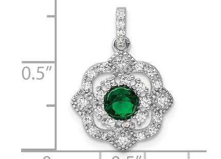 Sterling Silver Pendants Style QP5822 - Classique Jewelry Inc.