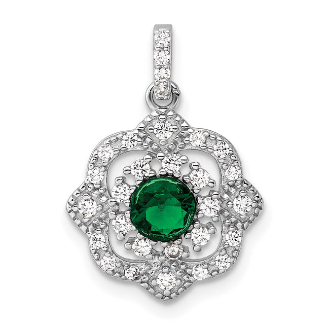 Sterling Silver Pendants Style QP5822 - Classique Jewelry Inc.