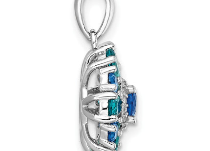 Sterling Silver Pendants Style QP5827 - Classique Jewelry Inc.