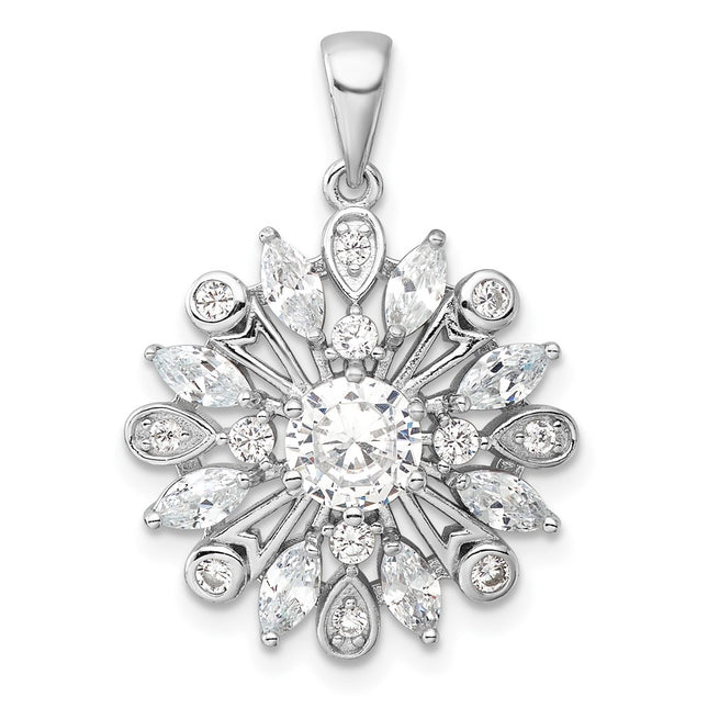 Sterling Silver Pendants Style QP5828 - Classique Jewelry Inc.