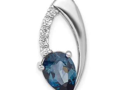 Sterling silver cubic zirconia chain