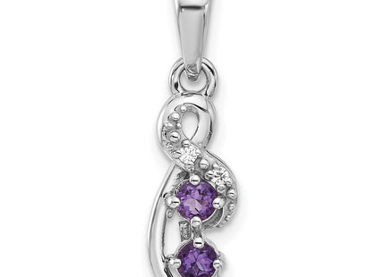 Sterling Silver Pendants Style QP5862AM - Classique Jewelry Inc.