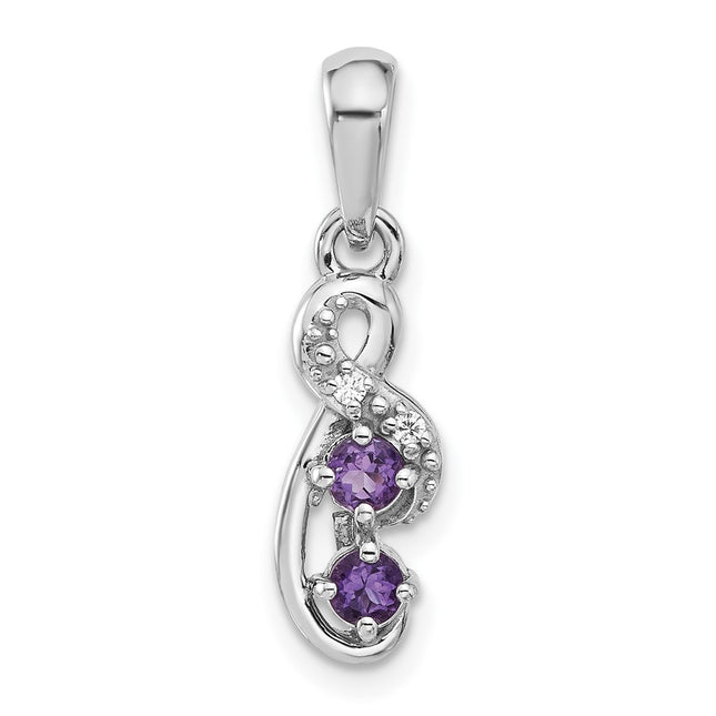 Sterling Silver Pendants Style QP5862AM - Classique Jewelry Inc.