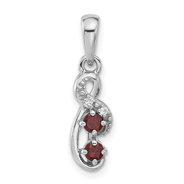 Sterling Silver Pendants Style QP5862GA - Classique Jewelry Inc.