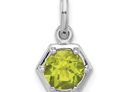 Sterling Silver Pendants Style QP5870PE - Classique Jewelry Inc.