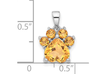 Sterling Silver Pendants Style QP5872CI - Classique Jewelry Inc.