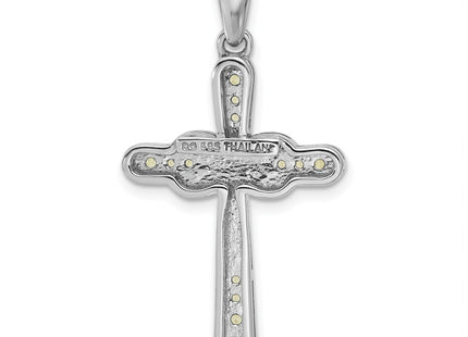 Sterling Silver Pendants Style QP5877PE - Classique Jewelry Inc.