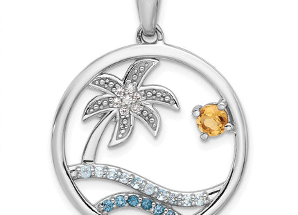 Sterling Silver Pendants Style QP5890 - Classique Jewelry Inc.