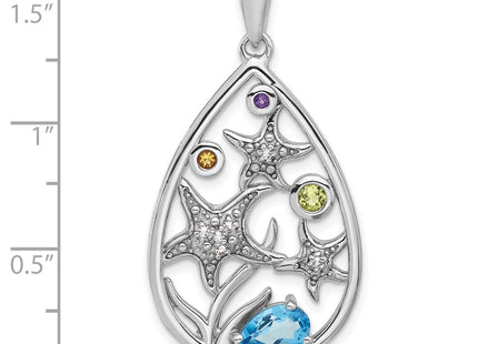 Sterling Silver Pendants Style QP5894 - Classique Jewelry Inc.