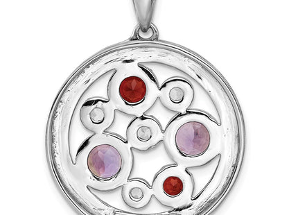 Sterling Silver Pendants Style QP5898GA - Classique Jewelry Inc.