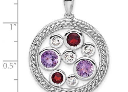 Sterling Silver Pendants Style QP5898GA - Classique Jewelry Inc.