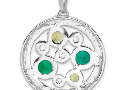 Sterling Silver Pendants Style QP5898PE - Classique Jewelry Inc.