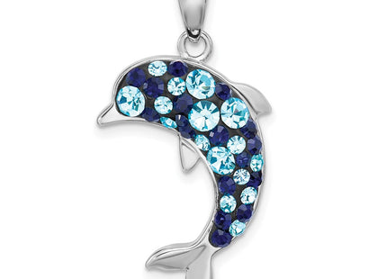 Sterling silver crystal pendant