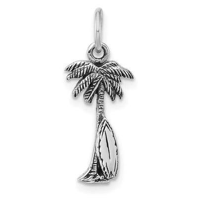 Sterling silver tree pendant