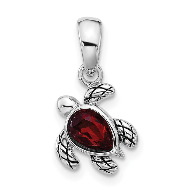 Sterling Silver Pendants Style QP5920JAN - Classique Jewelry Inc.