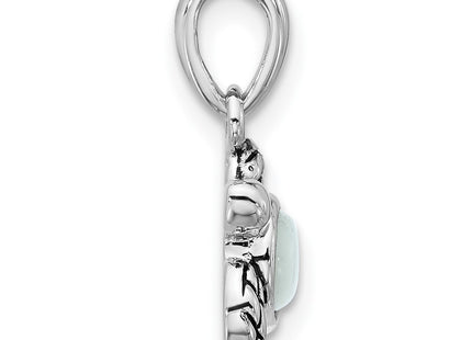 Sterling Silver Pendants Style QP5920JUN - Classique Jewelry Inc.