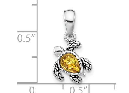 Sterling Silver Pendants Style QP5920NOV - Classique Jewelry Inc.