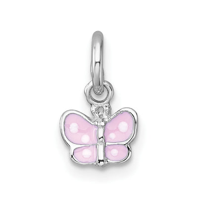 Sterling silver butterfly pendant