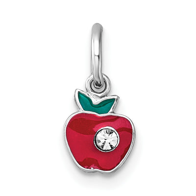 Sterling silver crystal pendant
