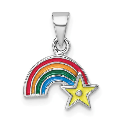 Sterling silver star pendant