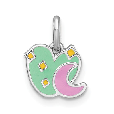 Sterling silver heart pendant