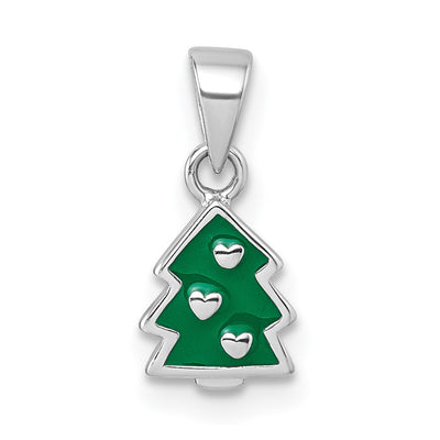 Sterling silver heart pendant
