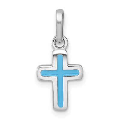 Sterling silver cross pendant