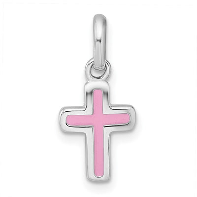 Sterling silver cross pendant