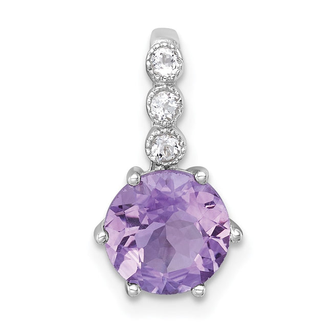 Sterling Silver Pendants Style QP5993AM - Classique Jewelry Inc.