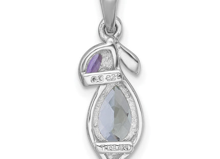 Sterling Silver Pendants Style QP5995AG - Classique Jewelry Inc.