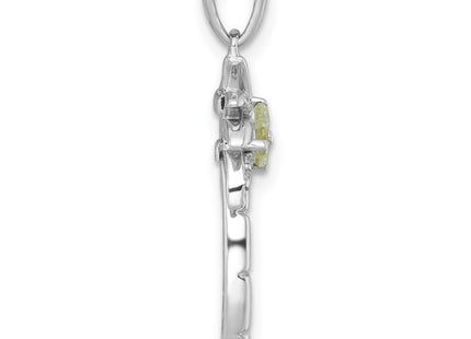 Sterling Silver Pendants Style QP5996PE - Classique Jewelry Inc.
