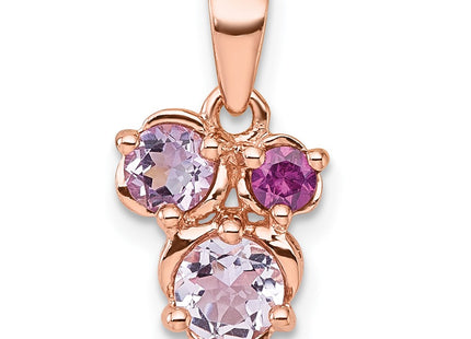 SS/Rose Plated Pendants Style QP5999PQ - Classique Jewelry Inc.