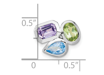 Sterling Silver Pendants Style QP6000RB - Classique Jewelry Inc.