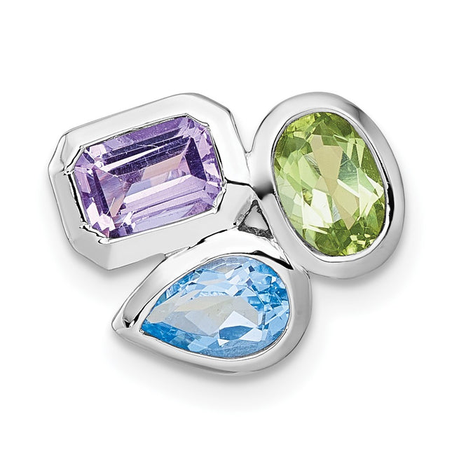 Sterling Silver Pendants Style QP6000RB - Classique Jewelry Inc.