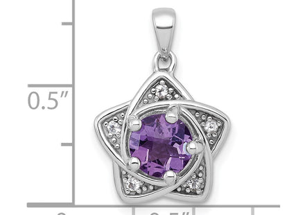 Sterling Silver Pendants Style QP6001AM - Classique Jewelry Inc.