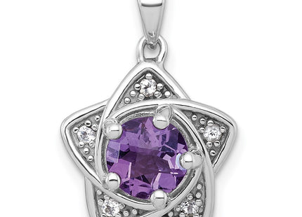 Sterling Silver Pendants Style QP6001AM - Classique Jewelry Inc.