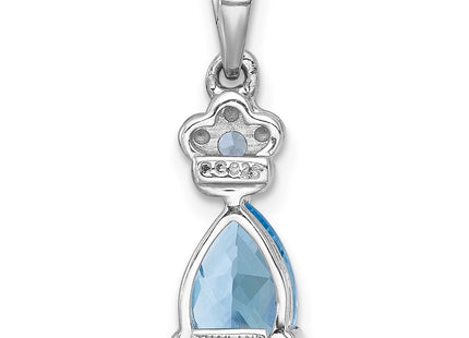 Sterling Silver Pendants Style QP6004BT - Classique Jewelry Inc.