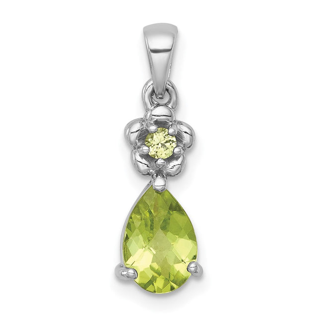 Sterling Silver Pendants Style QP6004PE - Classique Jewelry Inc.