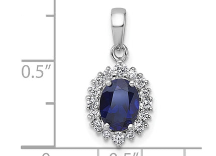 Sterling Silver Pendants Style QP6007CSA - Classique Jewelry Inc.