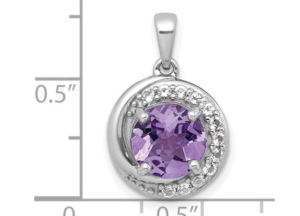 Sterling Silver Pendants Style QP6009AM - Classique Jewelry Inc.