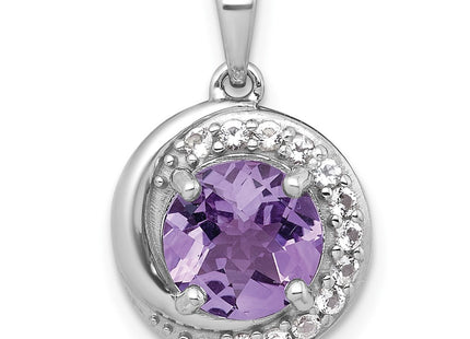 Sterling Silver Pendants Style QP6009AM - Classique Jewelry Inc.