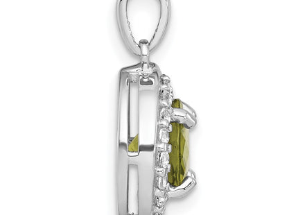 Sterling Silver Pendants Style QP6009PE - Classique Jewelry Inc.