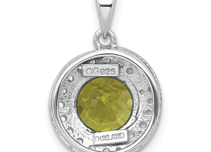 Sterling Silver Pendants Style QP6009PE - Classique Jewelry Inc.
