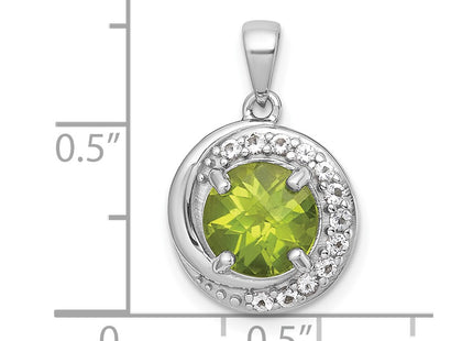 Sterling Silver Pendants Style QP6009PE - Classique Jewelry Inc.
