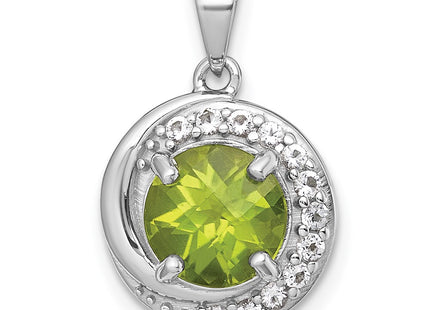 Sterling Silver Pendants Style QP6009PE - Classique Jewelry Inc.