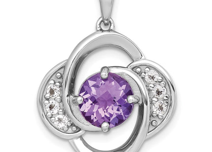 Sterling Silver Pendants Style QP6010AM - Classique Jewelry Inc.