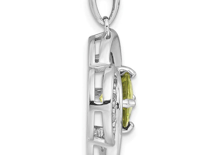 Sterling Silver Pendants Style QP6010PE - Classique Jewelry Inc.