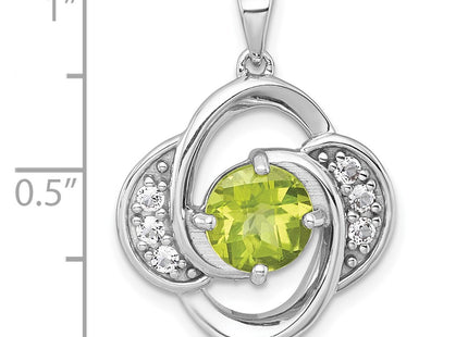 Sterling Silver Pendants Style QP6010PE - Classique Jewelry Inc.