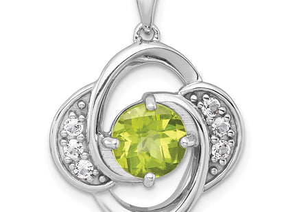 Sterling Silver Pendants Style QP6010PE - Classique Jewelry Inc.