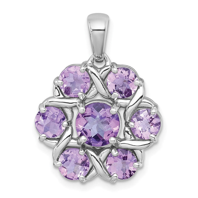 Sterling Silver Pendants Style QP6012AM - Classique Jewelry Inc.